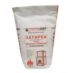 Затирка Терракот жаростойкая, цвет белый, 5 кг