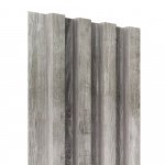 Панель ПВХ реечная LEGNO 2900*166*24,1, Санторини серый