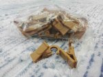 Прищепка для карнизов черешня, 20 шт