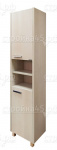 Пенал COMFORTY Марио 40, распашные створки, сосна лоредо, 40*190 см