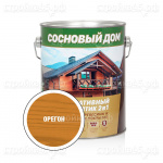 Антисептик СТАНДАРТ Сосновый Дом для древесины, орегон, 2,7 л