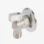 Кран шаровый 1/2*3/4", ВР/НР угловой, для быт. приборов, BL5809, Хром