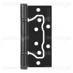 Петля Trade Lock N100500/2BB, FUARO, накладная, черный матовый, 100*2,5 мм