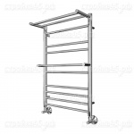 Полотенцесушитель LEMARK LM33810, PRAMEN, П10, Лесенка, водяной, с полками, 50*80 см