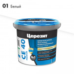 Затирка Церезит СЕ 40 1 кг, Белый