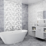 Декор Гриджио/Grigio DWU09GRG007, 24,9*50