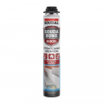 Клей монтажный Soudal 750 мл, полиуретановый, Soudabond BLOCKC GUN Grey