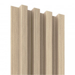 Панель ПВХ реечная LEGNO 2900*166*24,1, Лиственница крем