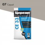 Затирка Церезит СЕ 33 5 кг, Серый