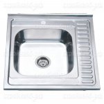 Мойка РМС MG6-6060L, 60*60, (0,6), Накладная,  с сифоном