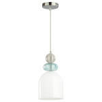 Светильник н/п СОНЕКС-К 5235/1В, MODERNI, LN26 149, подвес, Е27, 1*60W 220V GILLIAN, Хром