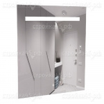 Зеркало Домино Good Light, 65, с подсветкой, 70*65 см