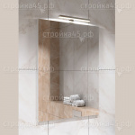 Зеркало Alavann Soft Silver 60, 60*80 см