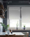 Штора рулонная 81741098170, Blackout LUX, цвет белый, 98*170 см