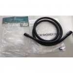 Шланг для душа KNOTLOR LA-03/BL, ПВХ, Черный