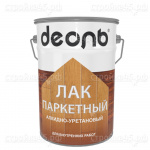 Лак ДЕОЛЬ 0,75 л, Паркетный, п/матовый 