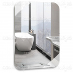 Зеркало Mixline Аргус, 550*800, с полкой