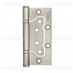 Петля Trade Lock 200-2B, PUNTO, накладная, матовый никель, 100*73*2,5 мм