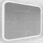 Зеркало AZARIO LED-00002243, Паллада, сенсорный выключатель, 800*550 мм