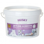 Краска HUSKY для детских комнат, моющаяся, база C, матовая, 2,5 л