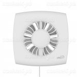 Вентилятор D100, WIND 100-02, накладной, тяг.выкл. ЭРА