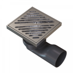Трап KNOTLOR Трап для душа точечный SDSL100BS