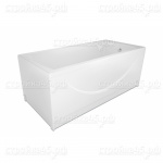 Ванна акриловая Metacam Standart, 1,7*0,7, каркас+экран, без сифона