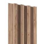 Панель ПВХ реечная LEGNO 2900*166*24,1, Орех пекан сливочный