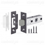 Защелка врезная Trade Lock Р12-45-25, FUARO, пластиковая, графит