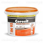 Шпатлевка Церезит IN 95 PREMIUM FINISH PASTA, полимерная, 5 кг