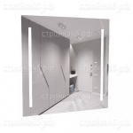 Зеркало Домино Good Light, 2-70, с подсветкой, 70*70 см