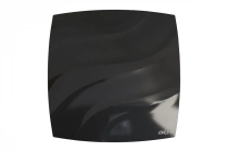Вентилятор D100, WAVE 100, накладной, ЭРА, Black classic