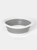 Таз DM-1086, складной, 31*13см, белый