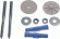 Крепеж КУ-2, для умывальника , 12*100