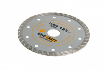 Диск отрезной TUR230222326, Алмазный, По бетону, 230*22,23*2.6мм