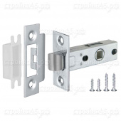 Защелка врезная Trade Lock L45-8, CP, PUNTO, металлическая, хром